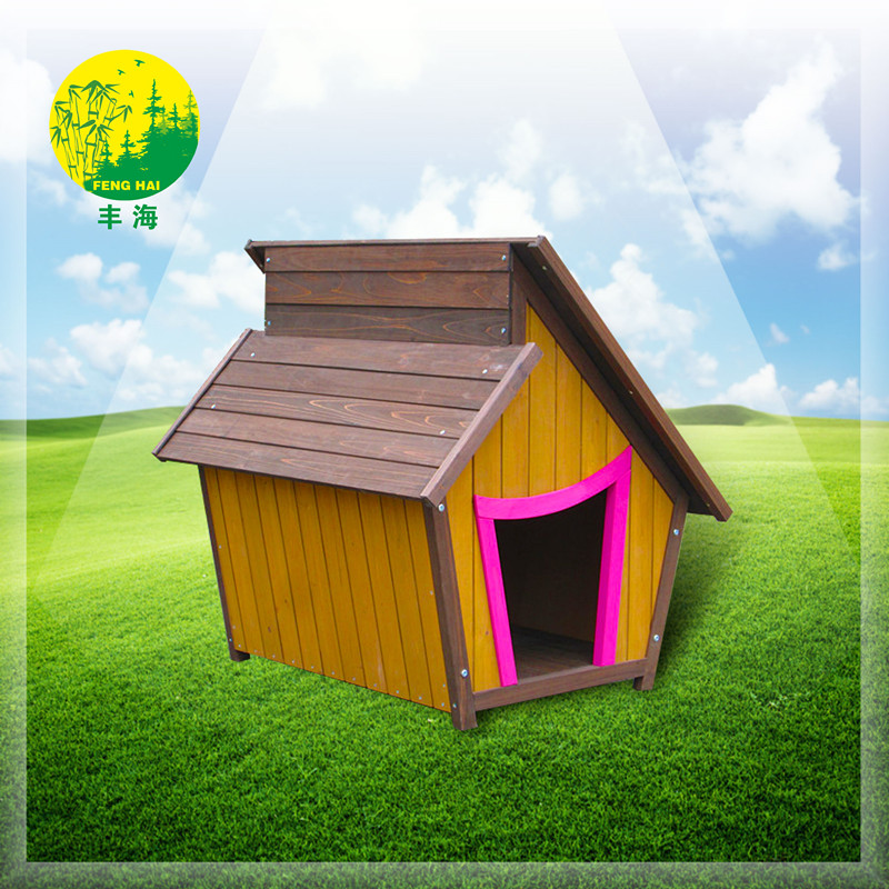 irregular Wooden dog house